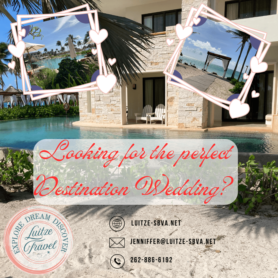 #DestinationWedding #LoveInParadise #WeddingPlanning #DreamWedding #WeddingInspo #LuitzeSBVA #LuitzeTravels #Travel #TravelGoals #WeddingVenue